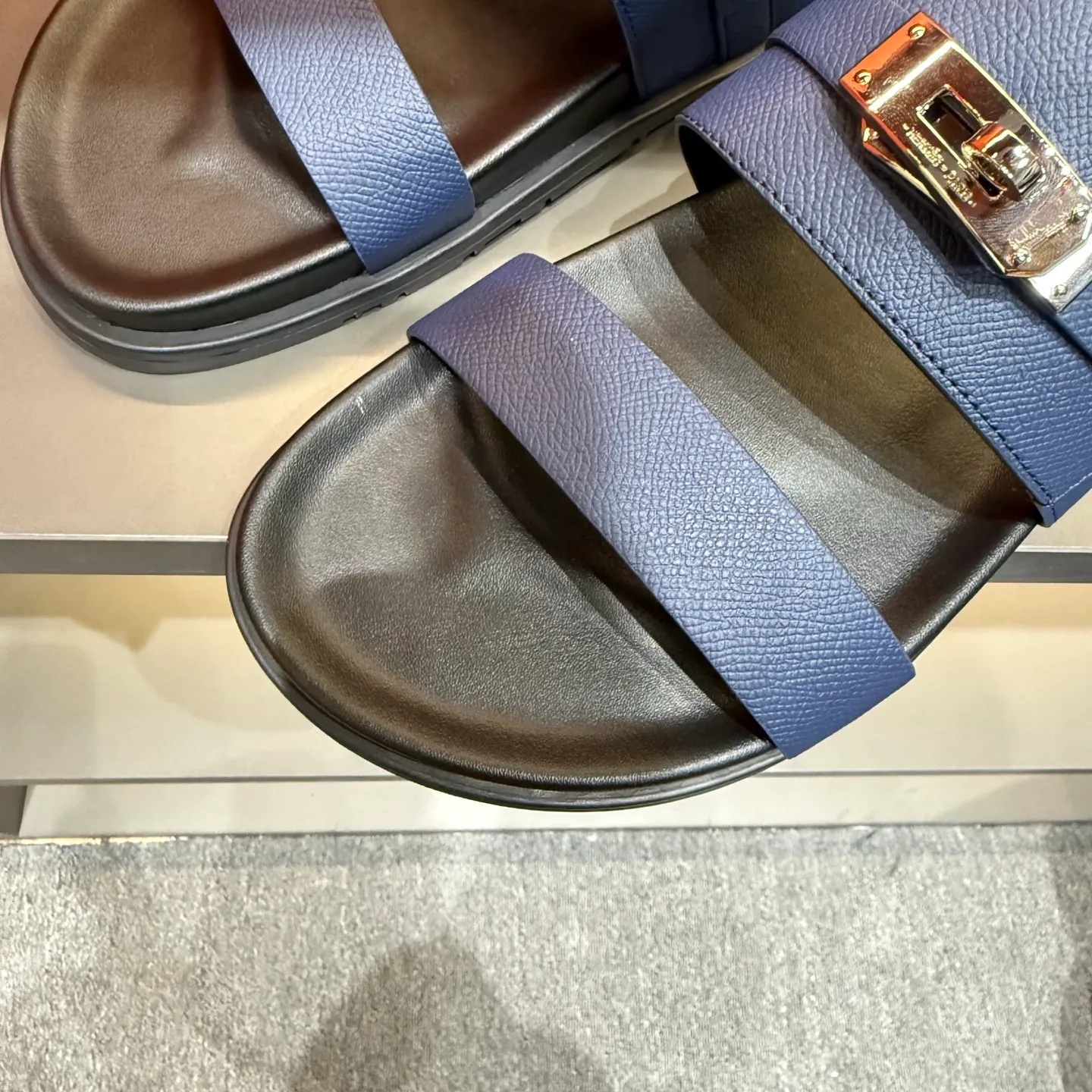 Men's shoes 💰300, size 38-45, the new 2014 summer Hermes shoes are the same as the original ones, handmade by masters! ❥High-end customization, exclusive products, the highest version in the industry⚠❥Using: Hermers upper: (pursuing top walking comfort) ✨Top quality on sale━━━━Hermes━━━━━